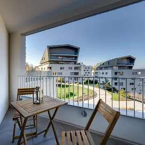 Le Paradis - Beautiful T2 Ideally Located With Garage Annecy